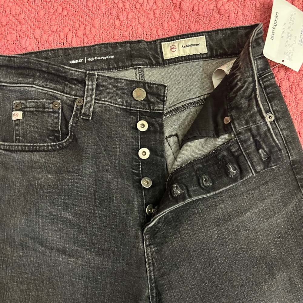 AG Women's Black Ankle Jeans - Picture 3 of 7
